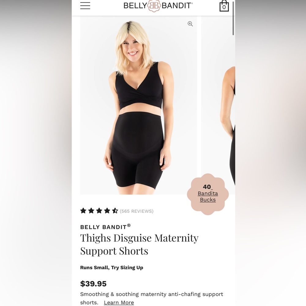Belly bandit maternity thigh disguise
